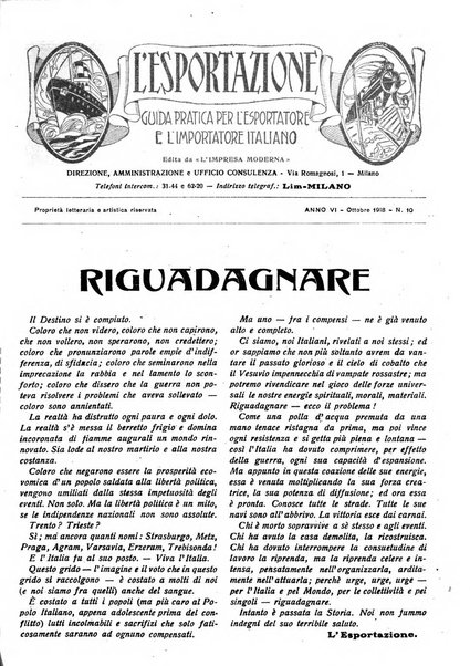 L'esportazione guida pratica per l'esportatore e l'importatore italiano