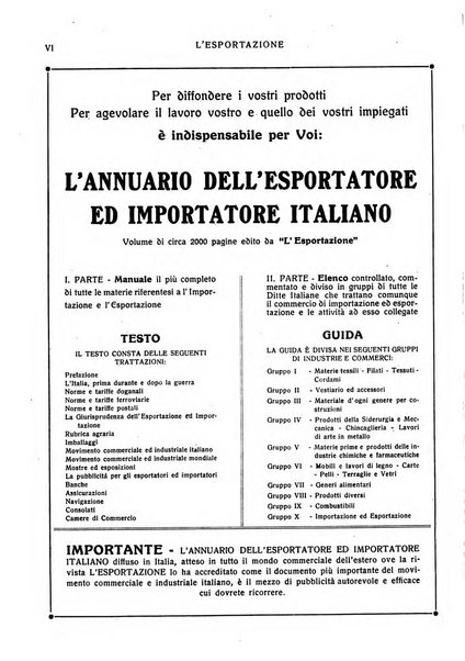 L'esportazione guida pratica per l'esportatore e l'importatore italiano