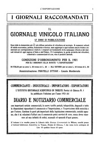 L'esportazione guida pratica per l'esportatore e l'importatore italiano