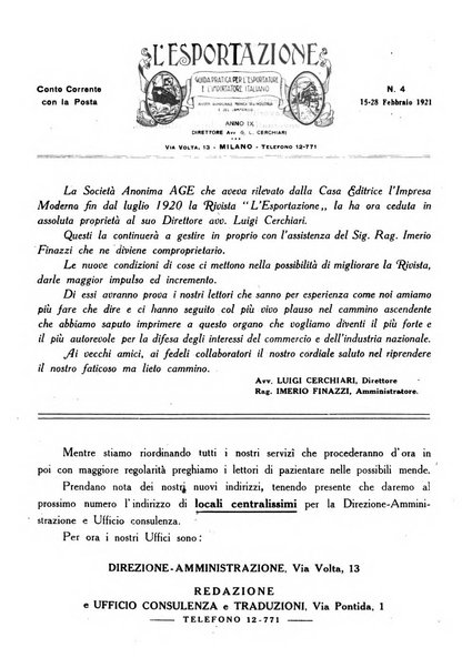 L'esportazione guida pratica per l'esportatore e l'importatore italiano