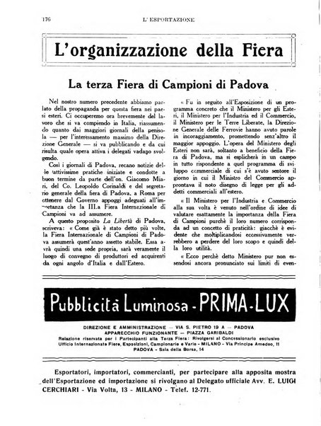 L'esportazione guida pratica per l'esportatore e l'importatore italiano