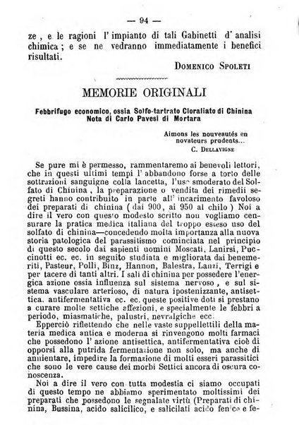 Il farmacista italiano ed il medico pratico rivista mensile di scoverte chimico farmaceutiche e mediche ...