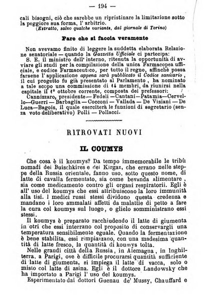 Il farmacista italiano ed il medico pratico rivista mensile di scoverte chimico farmaceutiche e mediche ...