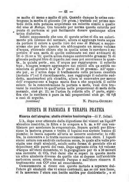 Il farmacista italiano ed il medico pratico rivista mensile di scoverte chimico farmaceutiche e mediche ...