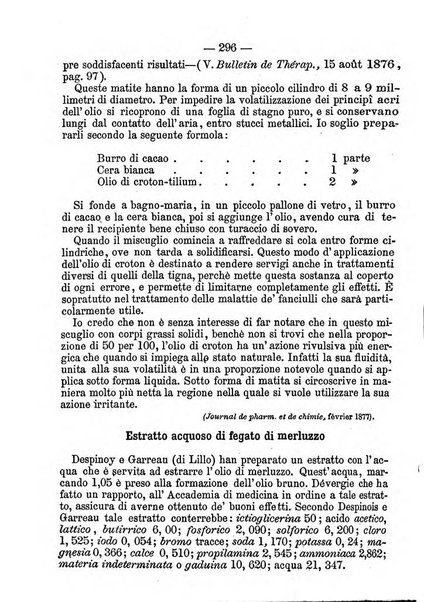 Il farmacista italiano ed il medico pratico rivista mensile di scoverte chimico farmaceutiche e mediche ...