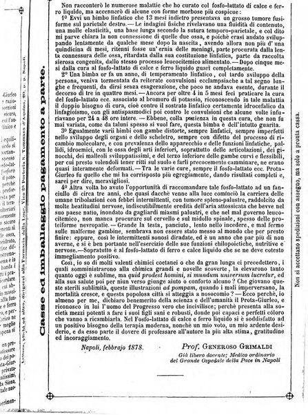 Il farmacista italiano ed il medico pratico rivista mensile di scoverte chimico farmaceutiche e mediche ...