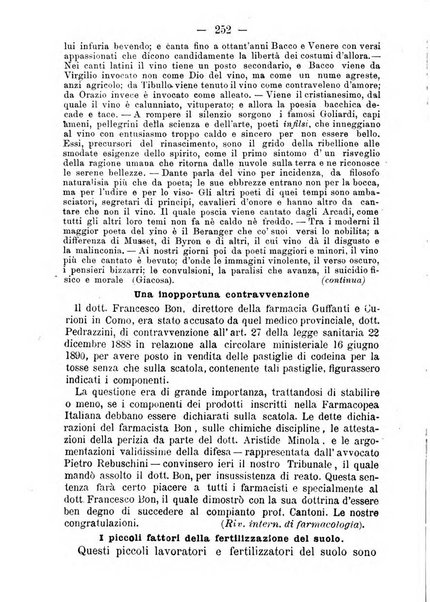 Il farmacista italiano ed il medico pratico rivista mensile di scoverte chimico farmaceutiche e mediche ...