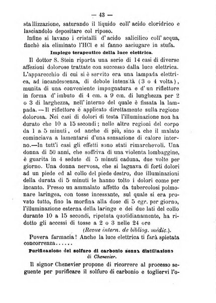 Il farmacista italiano ed il medico pratico rivista mensile di scoverte chimico farmaceutiche e mediche ...