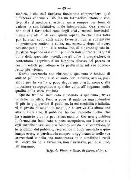 Il farmacista italiano ed il medico pratico rivista mensile di scoverte chimico farmaceutiche e mediche ...