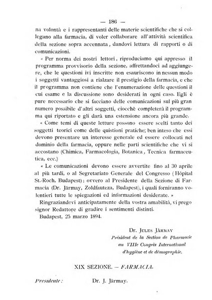 Il farmacista italiano ed il medico pratico rivista mensile di scoverte chimico farmaceutiche e mediche ...