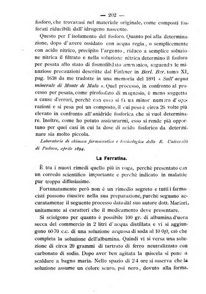 Il farmacista italiano ed il medico pratico rivista mensile di scoverte chimico farmaceutiche e mediche ...