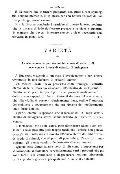 Il farmacista italiano ed il medico pratico rivista mensile di scoverte chimico farmaceutiche e mediche ...