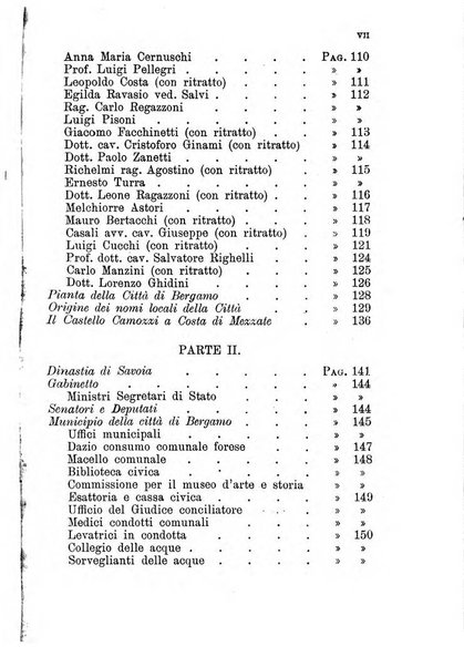 Diario guida della citta e provincia di Bergamo