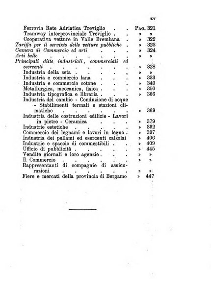 Diario guida della citta e provincia di Bergamo