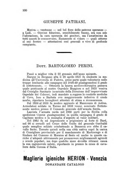 Diario guida della citta e provincia di Bergamo