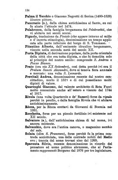 Diario guida della citta e provincia di Bergamo