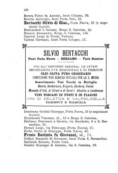 Diario guida della citta e provincia di Bergamo