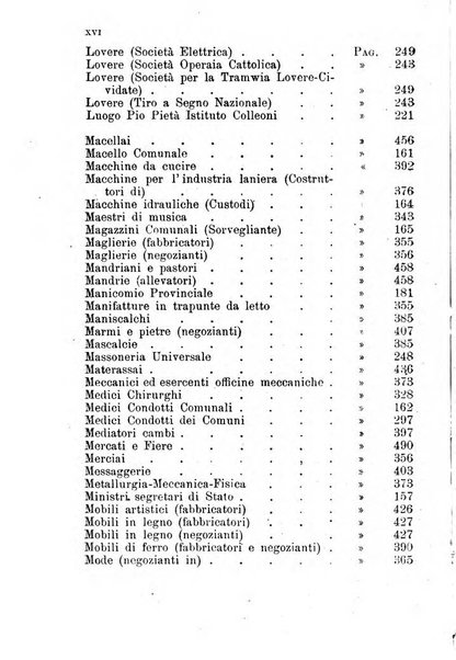 Diario guida della citta e provincia di Bergamo