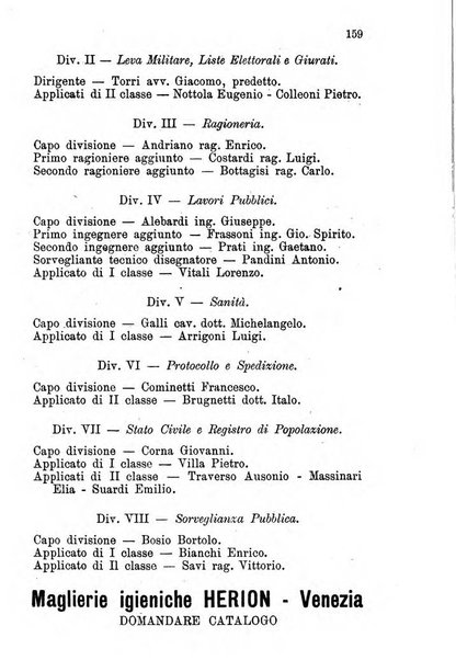 Diario guida della citta e provincia di Bergamo