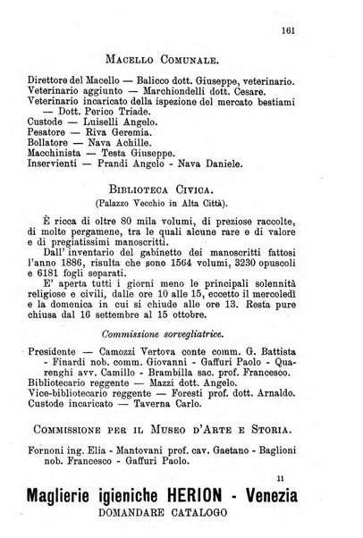 Diario guida della citta e provincia di Bergamo