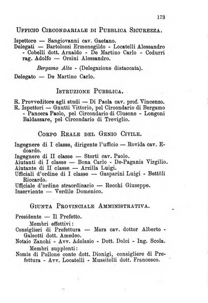 Diario guida della citta e provincia di Bergamo