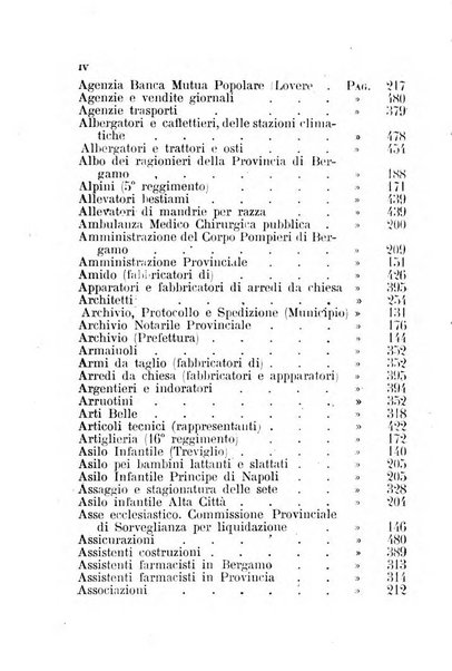 Diario guida della citta e provincia di Bergamo