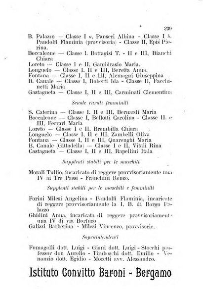 Diario guida della citta e provincia di Bergamo