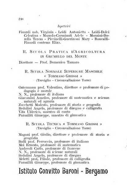 Diario guida della citta e provincia di Bergamo