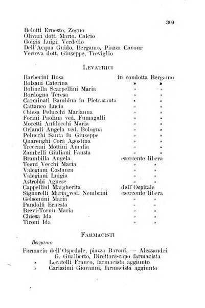 Diario guida della citta e provincia di Bergamo