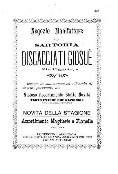 Diario guida della citta e provincia di Bergamo