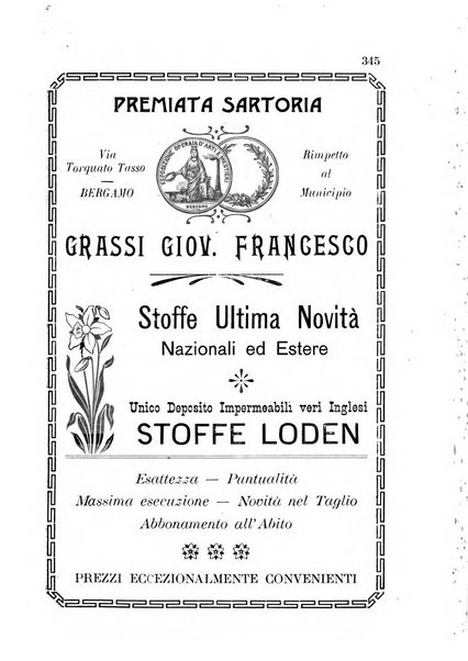 Diario guida della citta e provincia di Bergamo