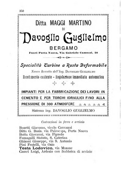 Diario guida della citta e provincia di Bergamo