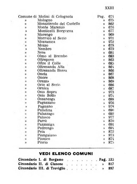 Diario guida della citta e provincia di Bergamo