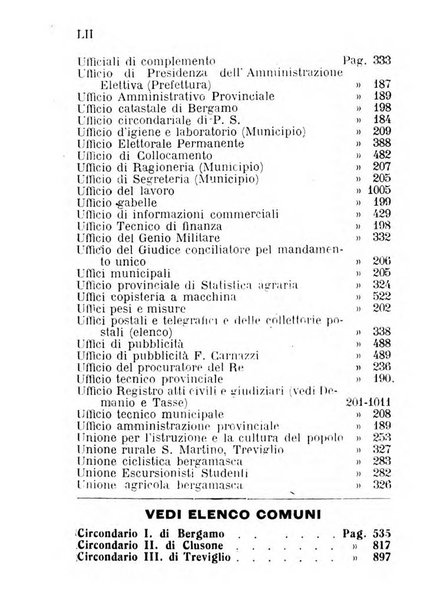 Diario guida della citta e provincia di Bergamo