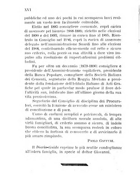 Diario guida della citta e provincia di Bergamo