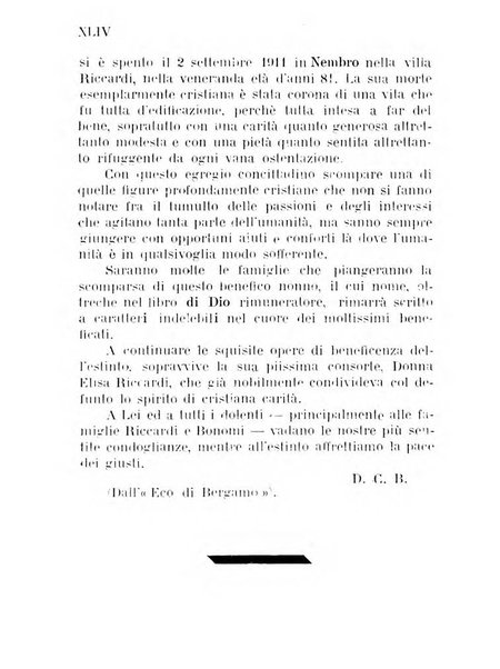 Diario guida della citta e provincia di Bergamo