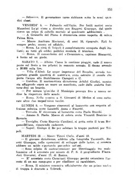 Diario guida della citta e provincia di Bergamo