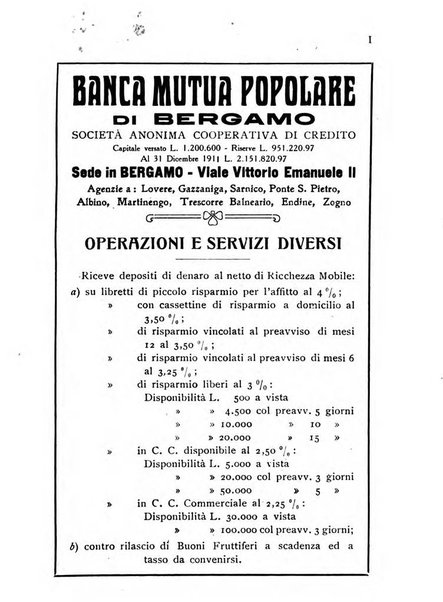 Diario guida della citta e provincia di Bergamo