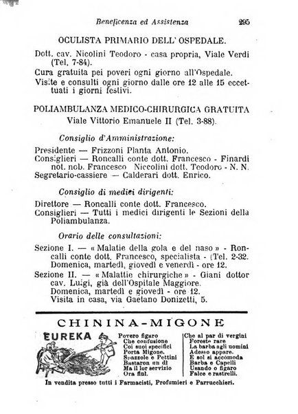 Diario guida della citta e provincia di Bergamo