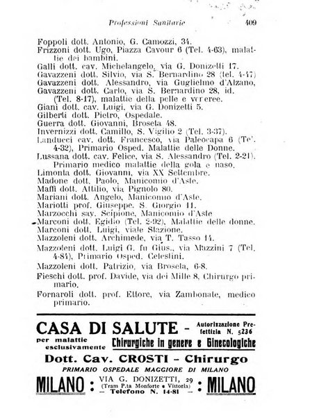 Diario guida della citta e provincia di Bergamo