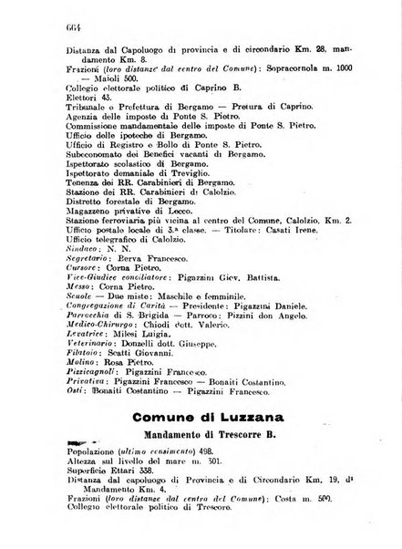 Diario guida della citta e provincia di Bergamo