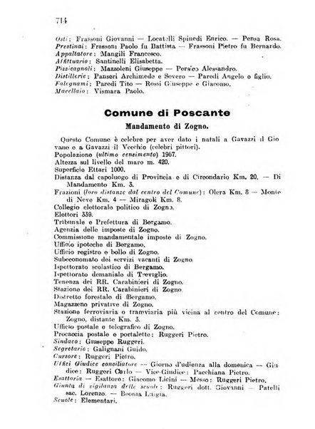 Diario guida della citta e provincia di Bergamo