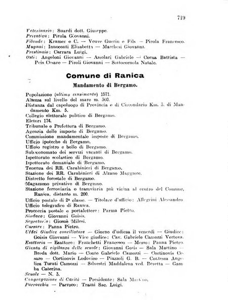 Diario guida della citta e provincia di Bergamo