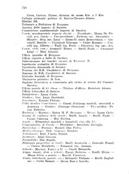 Diario guida della citta e provincia di Bergamo