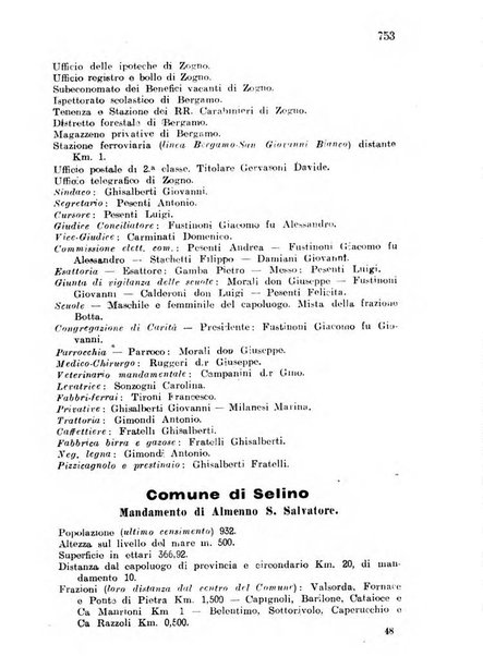 Diario guida della citta e provincia di Bergamo