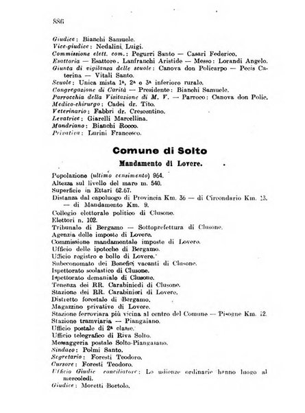 Diario guida della citta e provincia di Bergamo