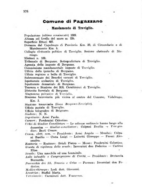 Diario guida della citta e provincia di Bergamo