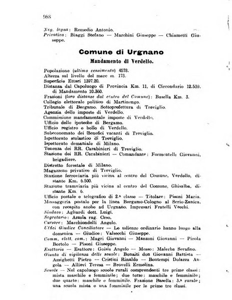 Diario guida della citta e provincia di Bergamo