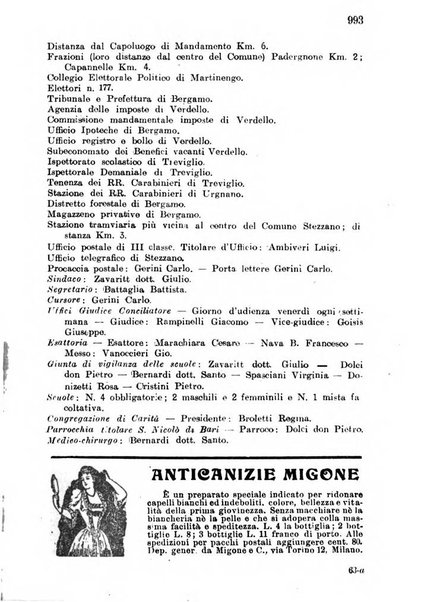 Diario guida della citta e provincia di Bergamo