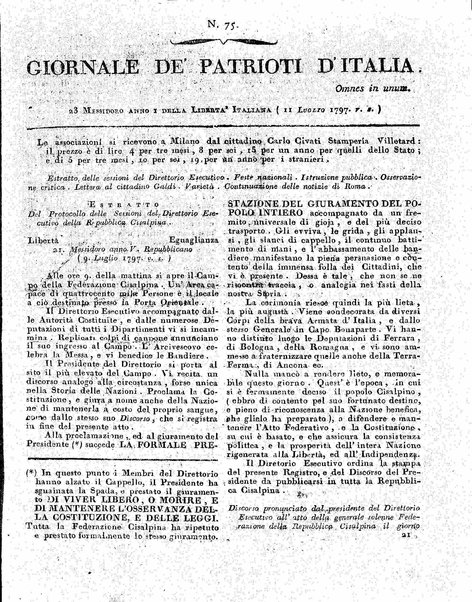 Giornale de' patrioti d'Italia